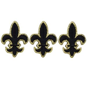 ผ้าทอลายดอกแบบปักตามสั่งผ้าทอลายทแยงแผ่นปะแบบมีรอยรีดติดบนแถบนูน - Product Image 3