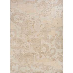 Alfombras de Lana Anudadas a Mano Erbe Ivory con Estampado Animal 3D, Rectangulares, Tipo Rompecabezas, para el Hogar, Sala de Estar, Dormitorio, Pasillo - Modelo GS-54 - Product Image 1