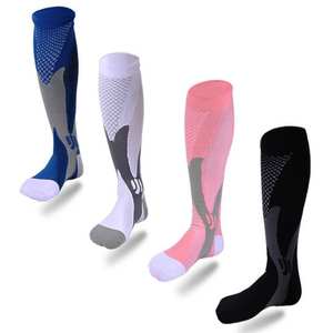Calcetines de Compresión Deportivos para Jóvenes, 20-30 mmHg, para Hombre y Mujer, para Maratón, Ciclismo, Fútbol, Várices - Product Image 1