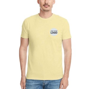 Camiseta de Cuello Redondo para Hombre, Corte Holgado, con Logotipo Personalizado, 100% Algodón/Poliéster, Tejido Transpirable - Product Image 2