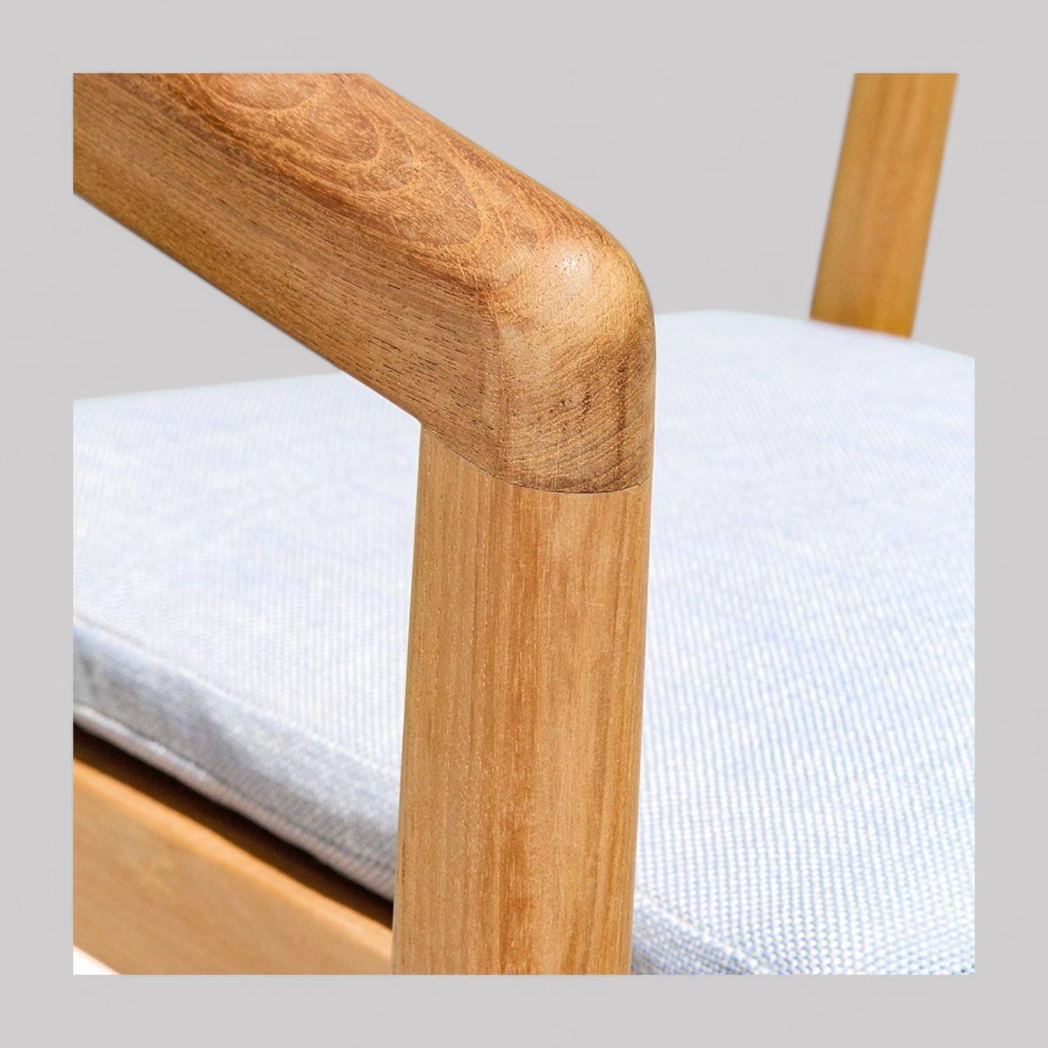 Madera de teca lijada fina A