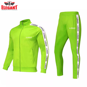 Chándal de chaqueta con cremallera para hombre, ropa de gimnasio, ropa deportiva, chándal con logotipo personalizado, ropa de entrenamiento para correr, chándales estampados para hombre - Product Image 2