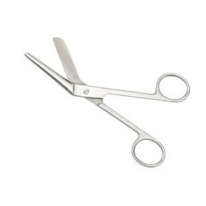 Tijeras Angulares Mayo de Acero Inoxidable, Instrumentos Quirúrgicos Rectos y Curvos Iris, Herramientas Médicas Manuales de Plástico - Product Image 1