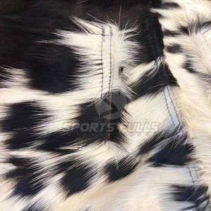 Western Cowboy Casual Hair-on Hide <b>Shorts</b> for <b>Men</b> Real Cowhide <b>Leather</b> Handmade Quick Dry Button Fly Customizable - Product Image 6