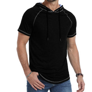 Sweat-shirts à manches courtes personnalisés en gros pour hommes, nouveau design 2025, vêtements d'hiver pour hommes, sweat-shirt décontracté pour hommes - Product Image 5