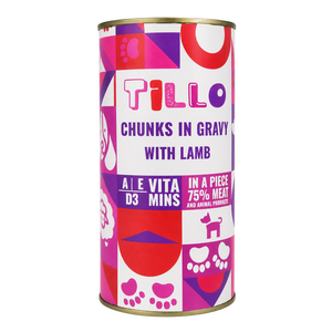 Comida Húmeda para Perros TILLO en Lata - 1250 g - Cordero - Product Image 1
