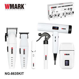 WMARK Tondeuse professionnelle 6 en 1 pour animaux et usage domestique et kit d'accessoires pour la beauté - Product Image 4