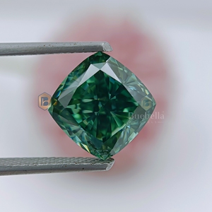 Joyería de moissanita de corte esmeralda de 20.0ct hecha a mano certificada 1.0ct Diamante Suelto princesa forma de pirámide joyería de 20.0ct de alto valor - Product Image 2