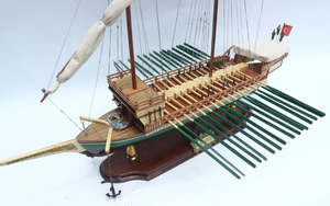 Cadeau de nouveauté de modèle de grand bateau en bois Bastarde exquis de haute qualité du fabricant du Vietnam avec un faible quantité minimale de commande - Product Image 5