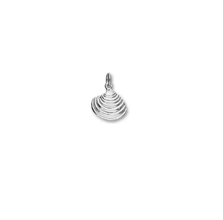 Ortak 925 Sterling Silver Scottish Charm Venus Shell Finer Polished Designer Jewellery of Scotland for Women FC 3