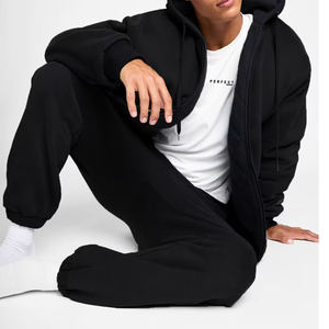 กางเกงวิ่งกางเกงกีฬาชายมีเชือกรูดกางเกงเอวสูงกางเกงสตรีทแวร์ไซส์ใหญ่พร้อมโลโก้ออกแบบได้ตามต้องการ - Product Image 4