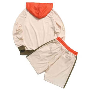 Conjunto de pantalones cortos cortavientos transpirables a precio de venta al por mayor, conjunto de pantalones cortos cortavientos de nuevo diseño a la venta - Product Image 2