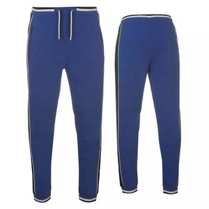 Pantalones Joggers Personalizados para Hombre con Bolsillos, Pantalones Casuales de Hombre 100% Algodón, Pantalones Deportivos para Correr, Color Azul Marino - Product Image 4