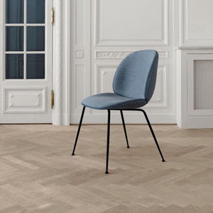 GCFC011-Living Room Chair with High <b>Footrest</b> Fabric Cushion and Iron Frame - Product Image 1