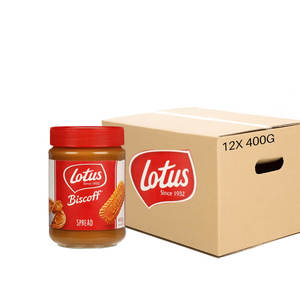 Pâte à tartiner Lotus Biscoff Premium 400g, beurre de biscuits onctueux, distributeur pour supermarchés - Product Image 2