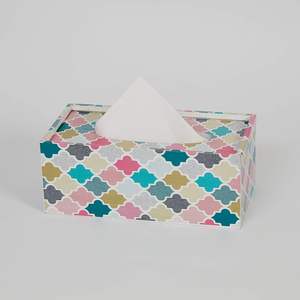 Boîte à mouchoirs couverture boîte à mouchoirs en bois artisanat de qualité en gros MDF émail boîte à mouchoirs en bois naturel écologique par HF CRAFTS - Product Image 1
