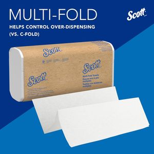 Scott Professional Multifold <b>Paper</b> Towels, Bulk, 16 x 250 Sheets (01840) - Product Image 2