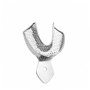 ถาดพิมพ์ฟันแบบแมนนวล สแตนเลสคุณภาพดีที่สุด ยี่ห้อ Medistar รุ่น MIC-DIT-03 ได้รับการรับรองมาตรฐาน CE รับประกัน 1 ปี ผลิตในประเทศปากีสถาน - Product Image 1