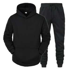 Conjuntos de sudaderas con capucha Ropa de hombre Moda Otoño/Invierno Ropa de diseñador Chaqueta con capucha + Pantalones Traje Jogging Ropa deportiva Traje de dos piezas - Product Image 5