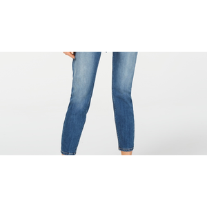 Jeans Skinny a Vita Bassa da Donna Vanilla Star con Cintura, Taglia 15, Blu Denim Traspirante, Stile Boyfriend, Pantaloni a Sigaretta, Vestibilità Ampia, con Logo - Product Image 3