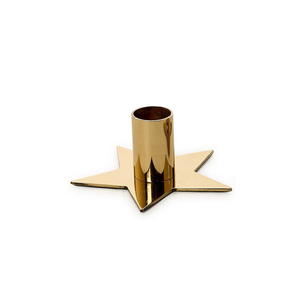 New Arrival <b>Brass</b> <b>Candlestick</b> <b>Holder</b> Set Gold Finish Modern Design Home Decoration Durable Metal Taper Candle <b>Holders</b> - Product Image 2