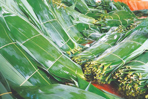 Feuilles de bambou congelées pour l'emballage alimentaire, les raviolis et la cuisine traditionnelle - Product Image 3