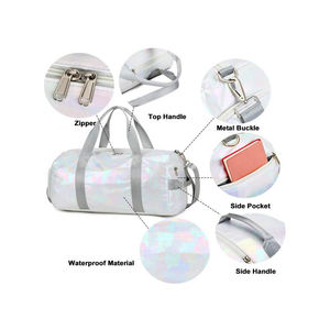 2024 nouveauté Logo personnalisé conception étanche voyage en cuir sac polochon ensemble meilleure vente Style Sport pour salle de sport utilisation en gros - Product Image 5