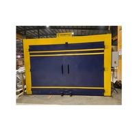 THERMOCOAT ENGINEERING SOLUTIONS Four de séchage discontinu robuste avec moteur PLC 380V pour poudre sur substrat aluminium, uniformité 300°C