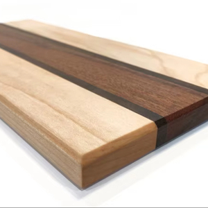Planche à découper et plateau de service en bois Forme rectangulaire durable 12mm d'épaisseur - Product Image 1