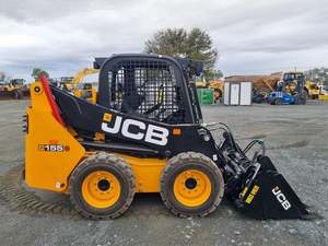 Cargadora Compacta JCB 155 2022 con Motor Caterpillar, Capacidad de Carga Nominal de 9 Toneladas, Componentes de Bomba y Caja de Cambios para Granjas - Product Image 3