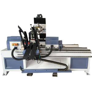 <span class=keywords><strong>Torno</strong></span> de <span class=keywords><strong>madera</strong></span> CNC multifuncional mejorado-<span class=keywords><strong>Torno</strong></span> CNC de <span class=keywords><strong>madera</strong></span> de cinco ejes utilizado <span class=keywords><strong>para</strong></span> procesar patas de silla postes de escalera - Product Image 1