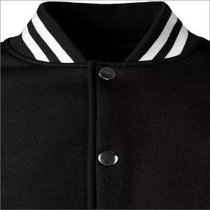 แจ็กเก็ตหนังมหาวิทยาลัยสำหรับผู้ชายเสื้อแจ็กเก็ตมีปกตั้งสำหรับใส่ในฤดูหนาวออกแบบปักโลโก้ได้ตามต้องการ - Product Image 4