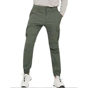 Pantalones Deportivos Casuales para Hombre, a la Moda, con Logotipo Personalizado, Tela de Lona 100% Algodón Antiarrugas, Más Vendidos - Product Image 2