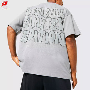 เสื้อยืดพิมพ์ลายพัฟแบบพรีเมี่ยมใส่สบายชุดคอลเลกชั่นเสื้อผ้าแฟชั่นแนวสตรีทผ้าคอลเลกชั่นสำหรับฤดูร้อน - Product Image 2