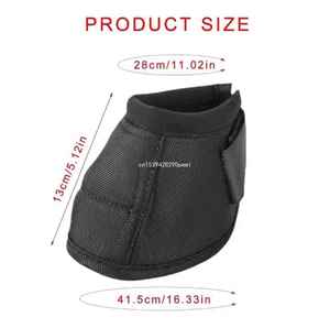 Bottes de cloche de cheval durables en néoprène 2025 pour la protection du sabot - Product Image 6