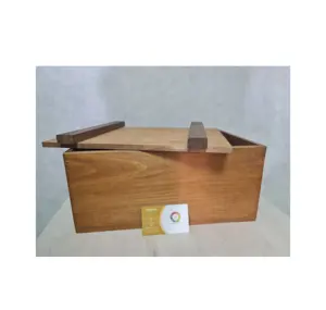 Caixas de madeira de estilo vintage com corda Alças para embalagem de vinho e sobremesa-Caixa de madeira bandeja personalização artesanato conjunto