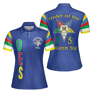 เสื้อเชิ้ตผู้ชายแบบสั่งทำพิเศษ ลายอีสเทิร์นสตาร์ OES 1850 คุณภาพสูง แขนสั้น สไตล์โกธิค ระบายอากาศได้ดี - Product Image 1