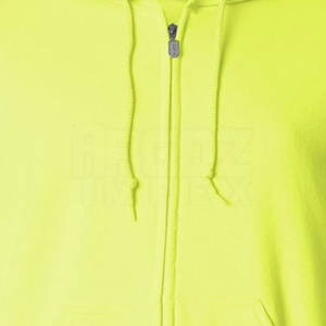 Sudadera con capucha de patrón sólido recién llegado 100% algodón de secado rápido con cremallera para ropa de invierno al aire libre directo de fábrica - Product Image 4