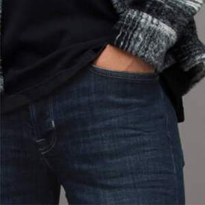 Pantalones vaqueros de talla grande para hombre, primavera y otoño, nuevos pantalones más gordos, pantalones sueltos de pierna recta, pantalones transpirables informales con todo - Product Image 4