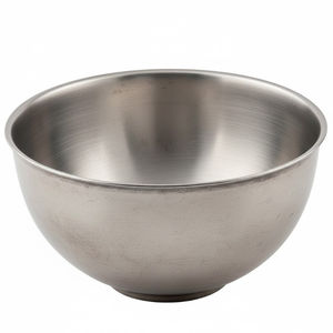 Elegante Tazón de Servir de Metal de Diseño, Tazón de Servir Redondo de Plata Antigua para Mesa de Comedor, Tazones para Servir Postres - Product Image 3