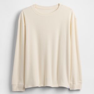 T-shirt à manches longues épais pour garçons, uni, vierge, chaud, pour l'hiver, sous-vêtement thermique, idéal pour l'uniforme scolaire - Vente en gros - Product Image 6