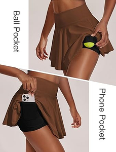 กางเกงขาสั้นออกกำลังกายเอวสูงแบบยูนิเซ็กซ์ ผ้าโพลีเอสเตอร์ระบายอากาศ เหมาะสำหรับวิ่ง เล่นกอล์ฟ พิคเคิลบอล มีช่องใส่โทรศัพท์ สไตล์ลำลองสำหรับฤดูร้อน - Product Image 3