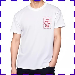 Camisetas de Verano Personalizadas para Hombre y Mujer, Camisetas de Algodón Personalizadas, Impresión Digital, Transpirables, de Manga Corta, 100% Algodón de Punto - Product Image 2