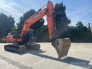 รถขุด Doosan DX225LC ปี 2008 สีส้ม เครื่องจักรกลหนักสำหรับงานก่อสร้าง ใช้งานได้ 0-2000 ชั่วโมง - Product Image 6