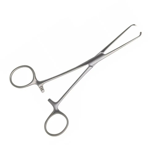 Pinces à tissus Allis médicales - Pinces Allis réutilisables en acier inoxydable avec dents - Pince à tissus pour chirurgie générale - Product Image 1