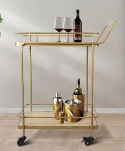 Carrito de Bar Metálico en Oferta en Amazon, para Servir o para Servir Champaña, con Acabado de Calidad de Exportación a Precios de Mayoreo - Product Image 4