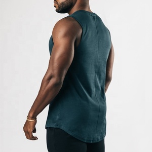 Nuevas Camisetas de Tirantes Deportivas para Hombre, Estilo Moderno, con Dobladillo Redondeado, Personalizadas, sin Mangas, con Bordado - Product Image 4