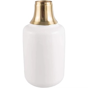Florero con revestimiento dorado Centro de mesa decorativo Hermosa calidad a precio al por mayor Nueva llegada - Product Image 3