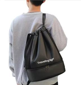 2025 dernier modèle personnalisable cordon sacs à dos imperméable Polyester gros cordon sacs - Product Image 2