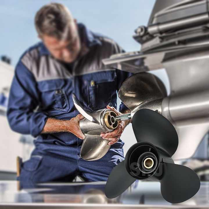 13¼ X 17 3-Blade Propeller For Yamaha 50-140HP Outboard Motors — Brand New